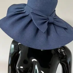 Blue women's beach hat
