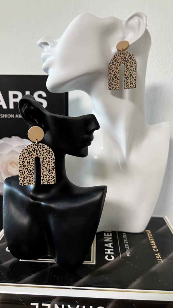 Earrings Leopard