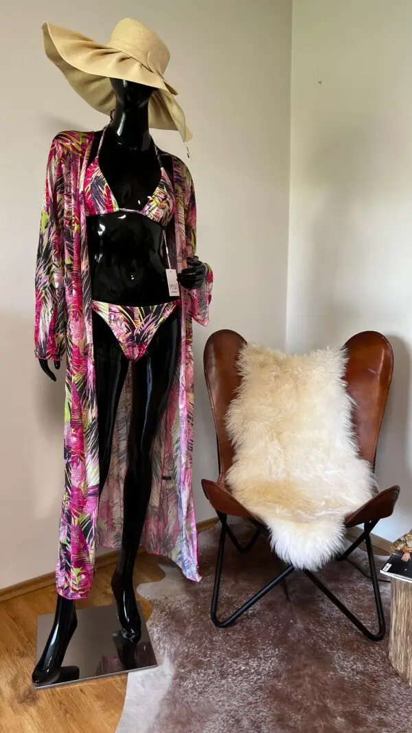 Pink beach cardigan in size M