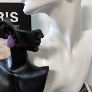 Purple Tear Earrings