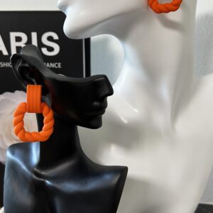 Orange Earrings