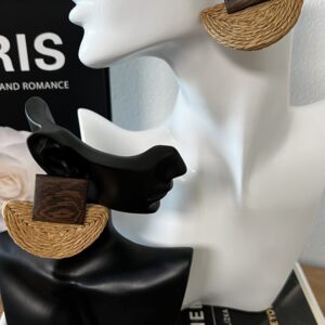 Straw Earrings